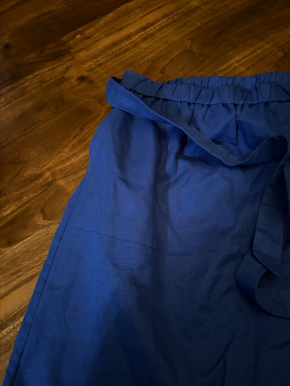 J. Crew Bright Royal Blue Cotton Skirt - Picture 3 of 4
